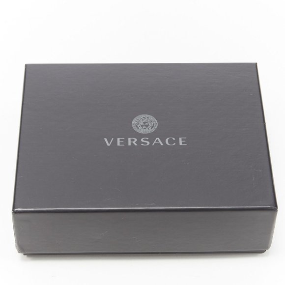 VERSACE Baroque Medusa Leather Zip Around Wallet - Picture 7 of 7